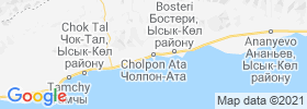 Cholpon Ata map